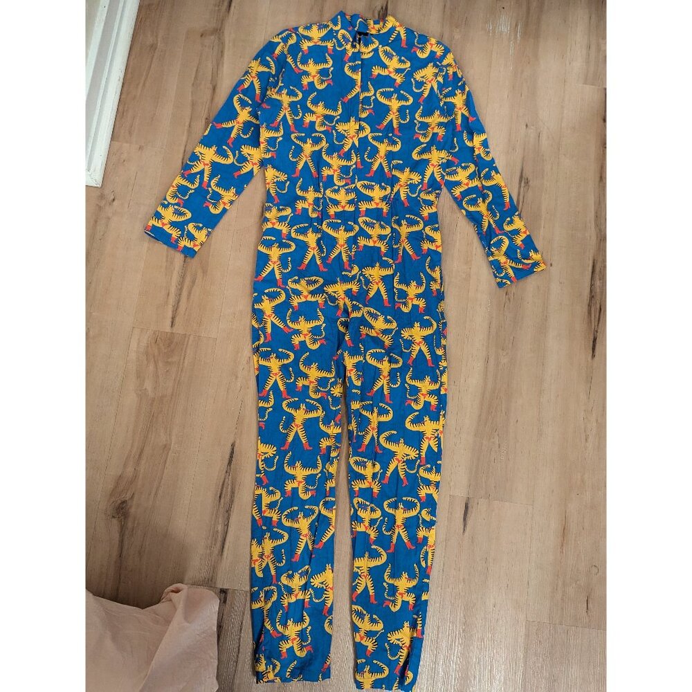 Rare Nooworks Tiger Man Devo Jumpsuit - Medium